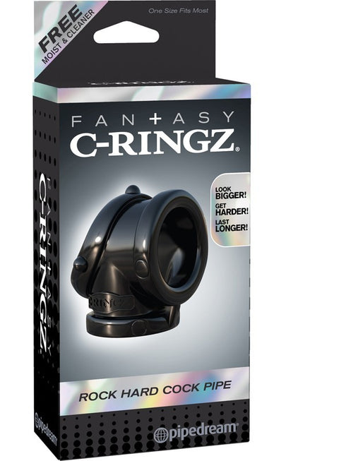 Fantasy C-Ringz Rock Hard Cock Pipe